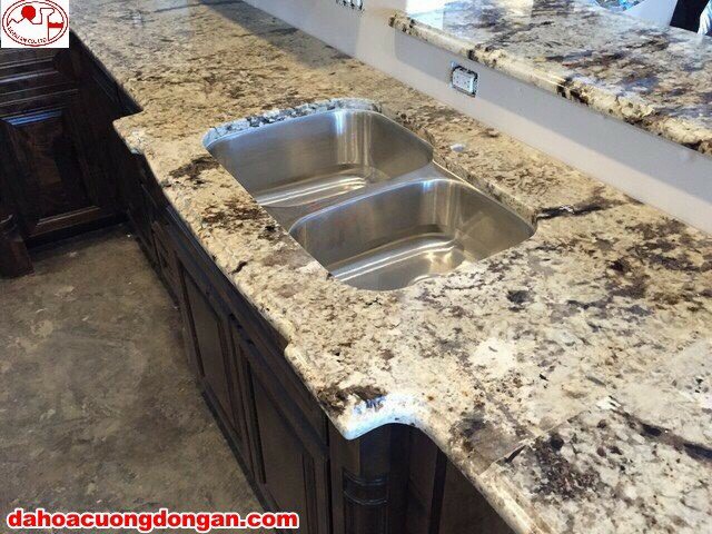 mẫu bàn bếp đá granite đẹp
